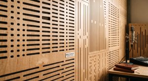 Panel akustik birch plywood